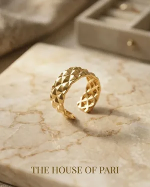 The Pyramid Texture Ring